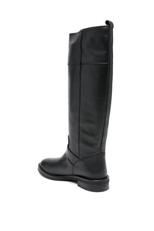 Stivali in pelle nero VIA ROMA 15 | 4280RNERO